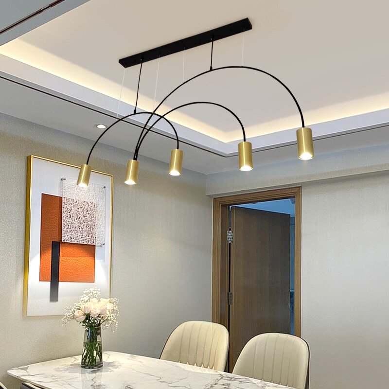 Curve Hanging Light - Illuminate in Style-MinimalisticDecor.com
