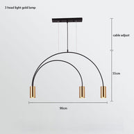 Curve Hanging Light - Illuminate in Style-MinimalisticDecor.com