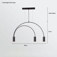 Curve Hanging Light - Illuminate in Style-MinimalisticDecor.com