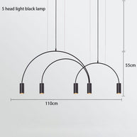 Curve Hanging Light - Illuminate in Style-MinimalisticDecor.com