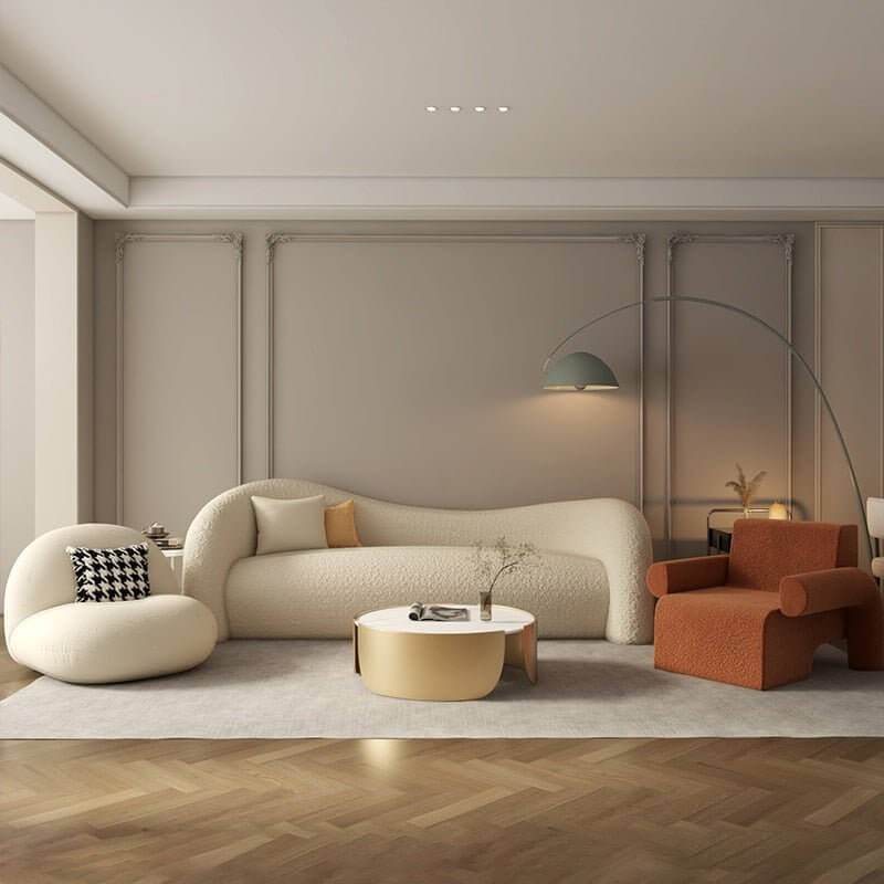 Curve Velvet Sofa - Luxurious Sofa You Desire-MinimalisticDecor.com