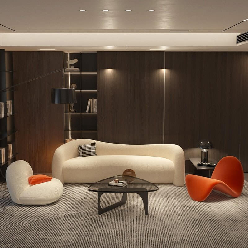 Curve Velvet Sofa - Luxurious Sofa You Desire-MinimalisticDecor.com