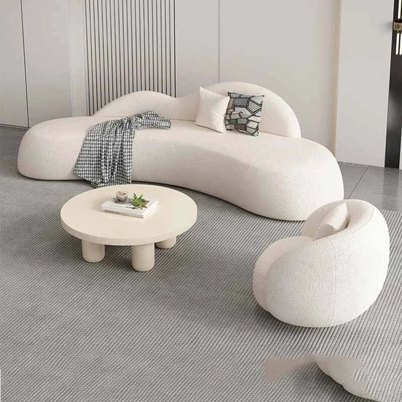 Curved Grande Sofa Set - Luxury at its Peak-MinimalisticDecor.com