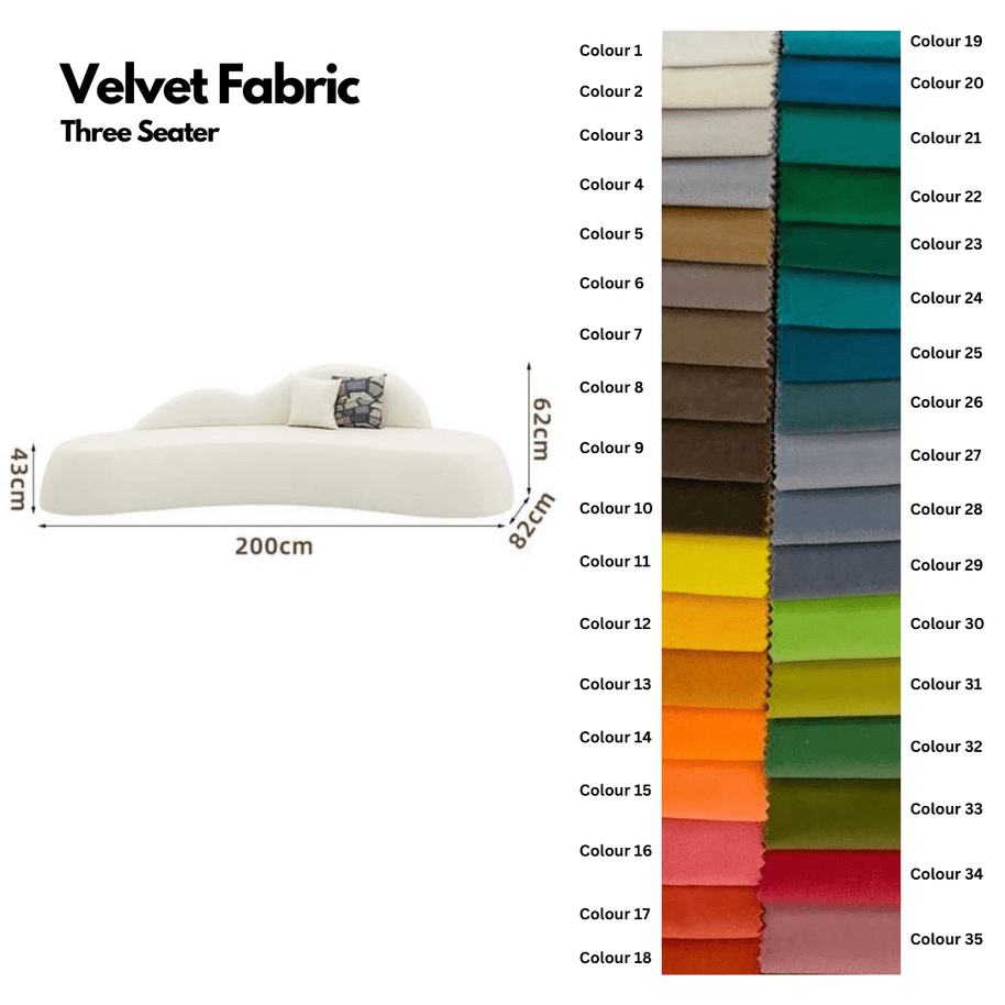 Curved Grande Sofa Set - Luxury at its Peak-MinimalisticDecor.com