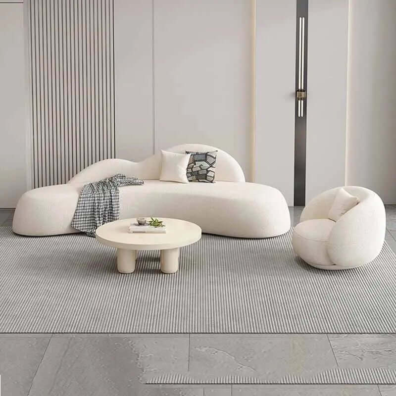 Curved Grande Sofa Set - Luxury at its Peak-MinimalisticDecor.com