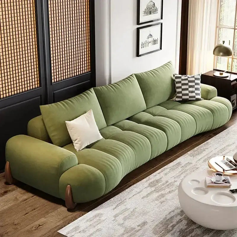 Curved Luxo Living Room Sofa Set-MinimalisticDecor.com