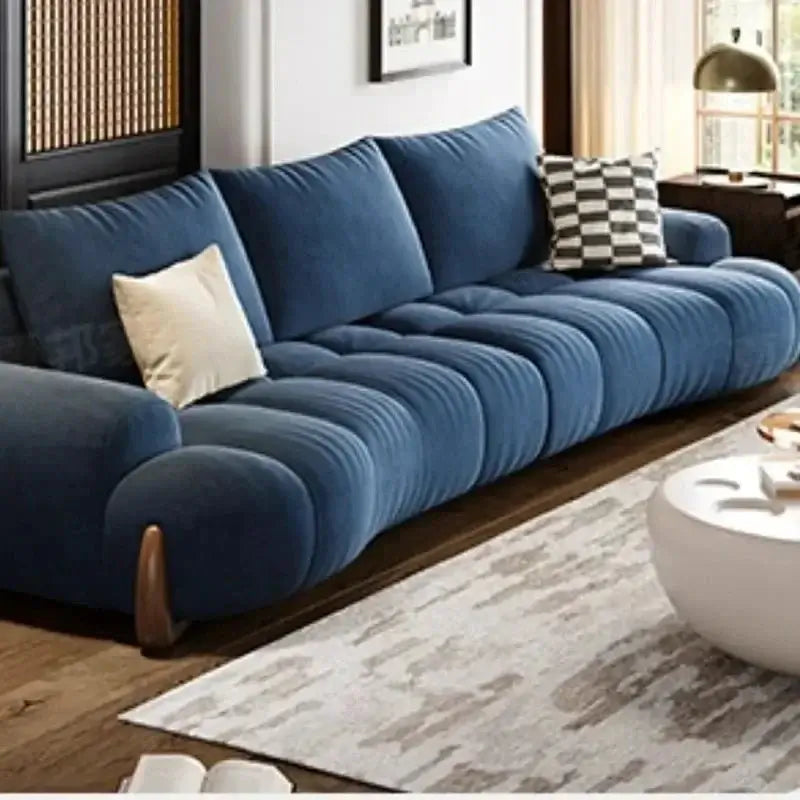 Curved Luxo Living Room Sofa Set-MinimalisticDecor.com