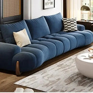 Curved Luxo Living Room Sofa Set-MinimalisticDecor.com