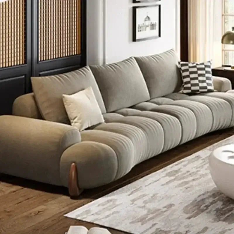 Curved Luxo Living Room Sofa Set-MinimalisticDecor.com