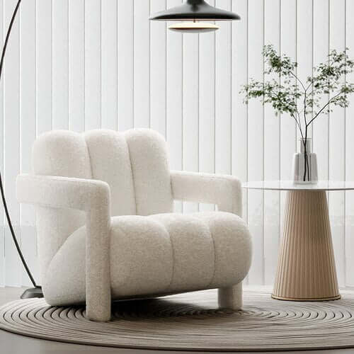 Cushioned Arm Chair: The Ultimate Comfort for Relaxing-MinimalisticDecor.com