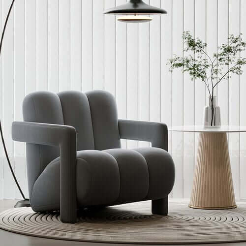 Cushioned Arm Chair: The Ultimate Comfort for Relaxing-MinimalisticDecor.com