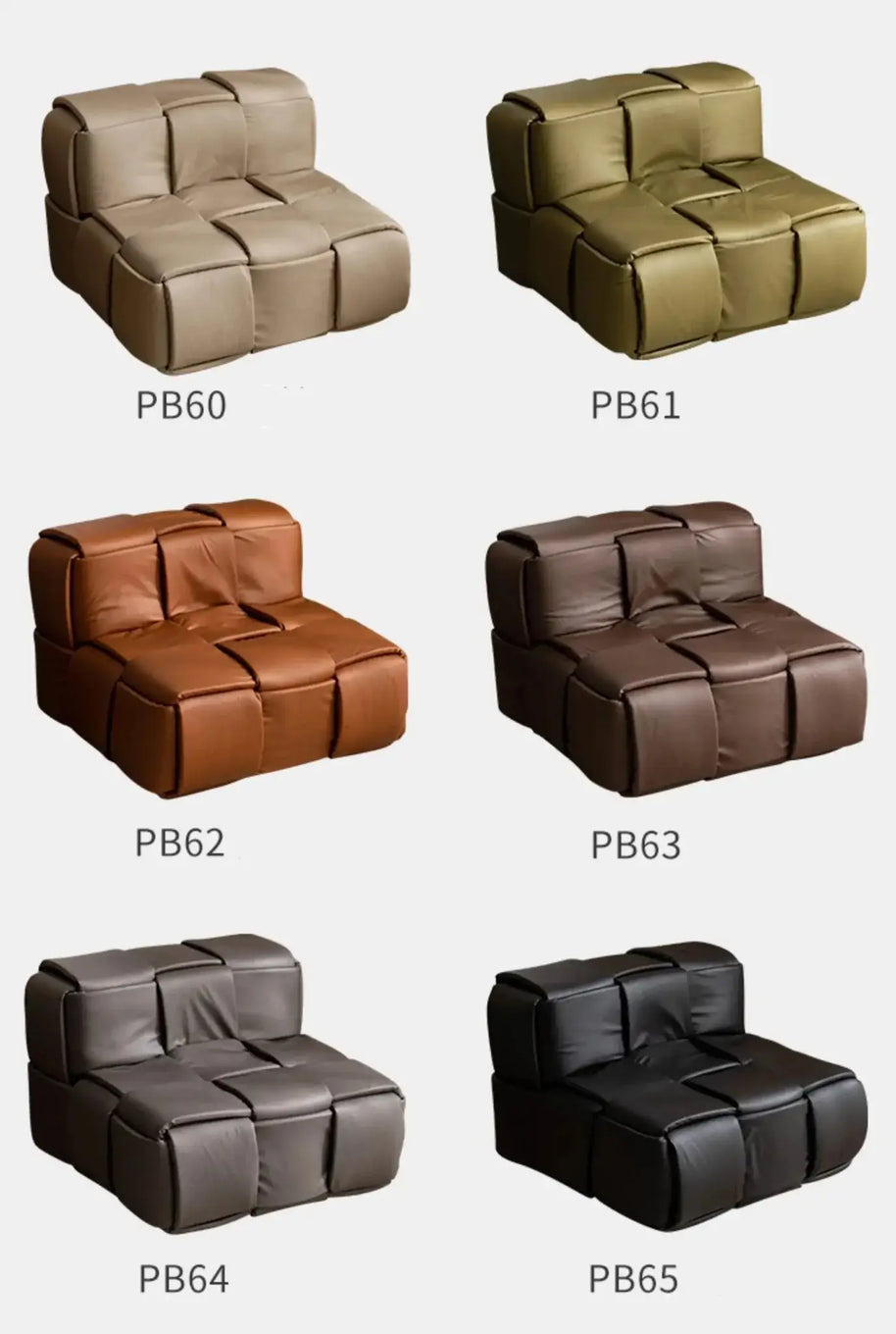 De La Sala Bottega Style Sofa Chair-MinimalisticDecor.com