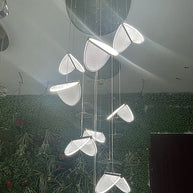 Deluxe Acrylic Blade Chandelier-MinimalisticDecor.com