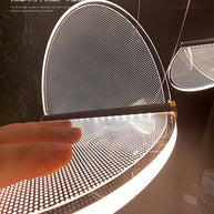 Deluxe Acrylic Blade Chandelier-MinimalisticDecor.com