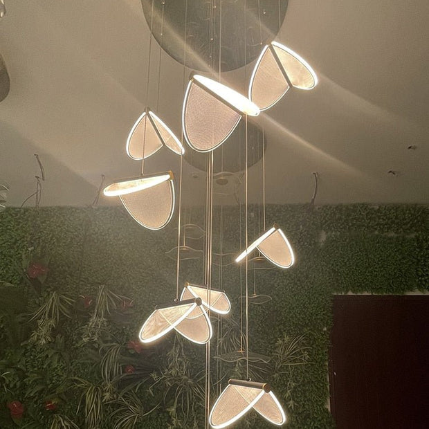 Deluxe Acrylic Blade Chandelier-MinimalisticDecor.com