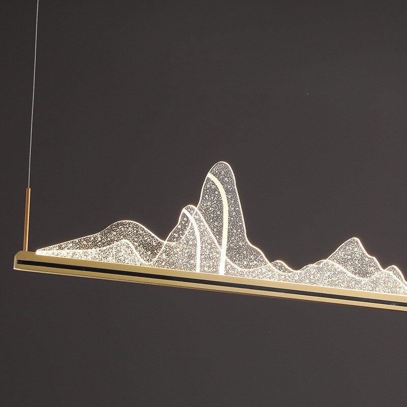 Designer Acrylic Hill Chandelier for Stunning Lighting-MinimalisticDecor.com