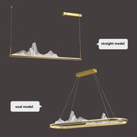 Designer Acrylic Hill Chandelier for Stunning Lighting-MinimalisticDecor.com