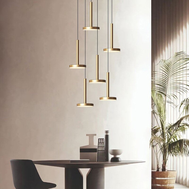Designer Arc Luxury Staircase Chandelier-MinimalisticDecor.com