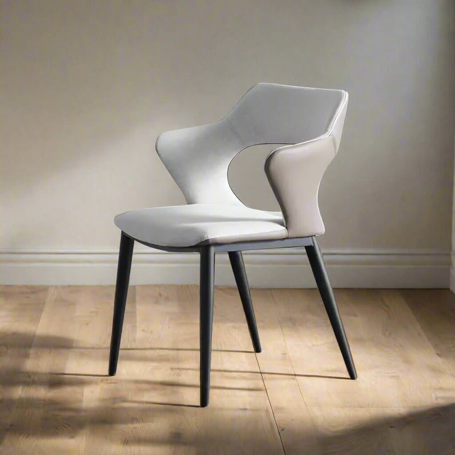 Designer Dining Curve Chairs - Finest Dining Decor-MinimalisticDecor.com
