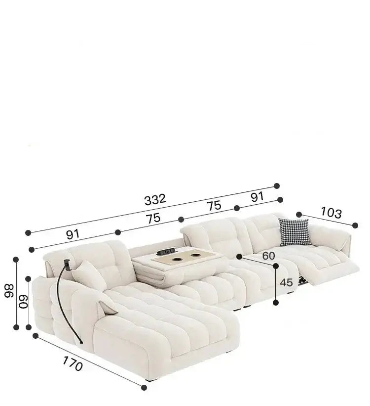 Designer Divano Fancy Electric Sofa Set-MinimalisticDecor.com