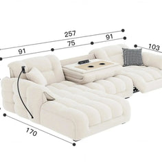 Designer Divano Fancy Electric Sofa Set-MinimalisticDecor.com