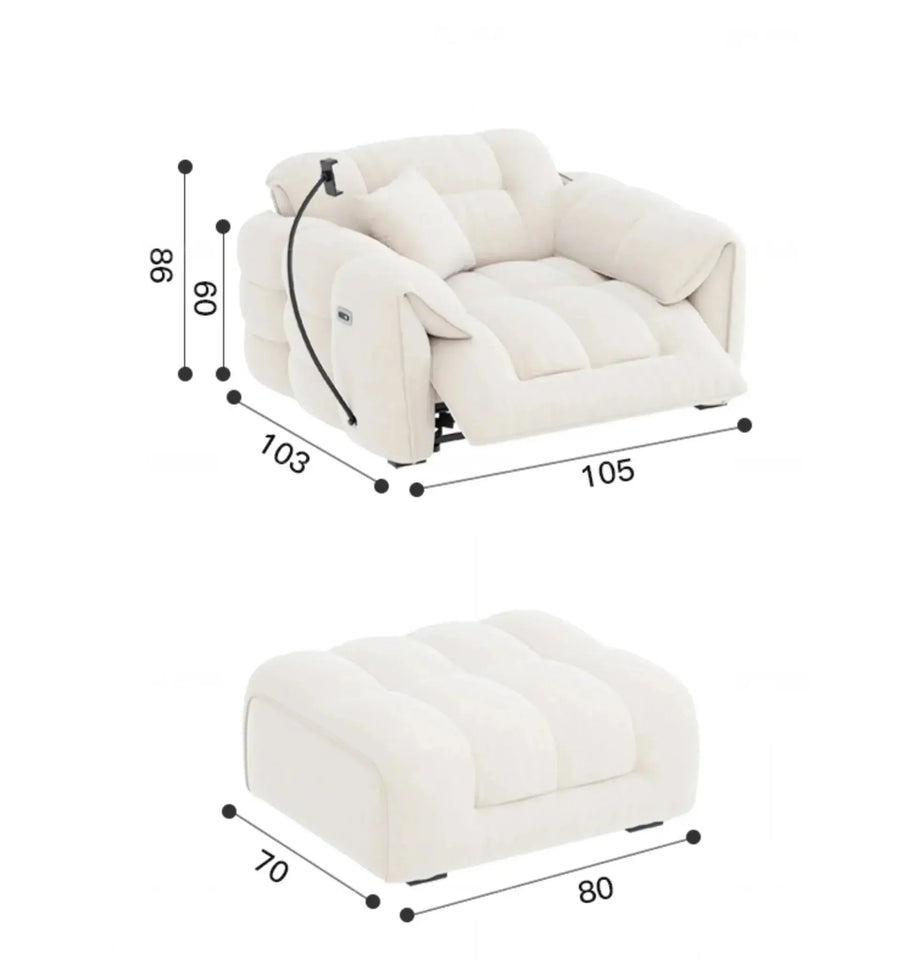 Designer Divano Fancy Electric Sofa Set-MinimalisticDecor.com