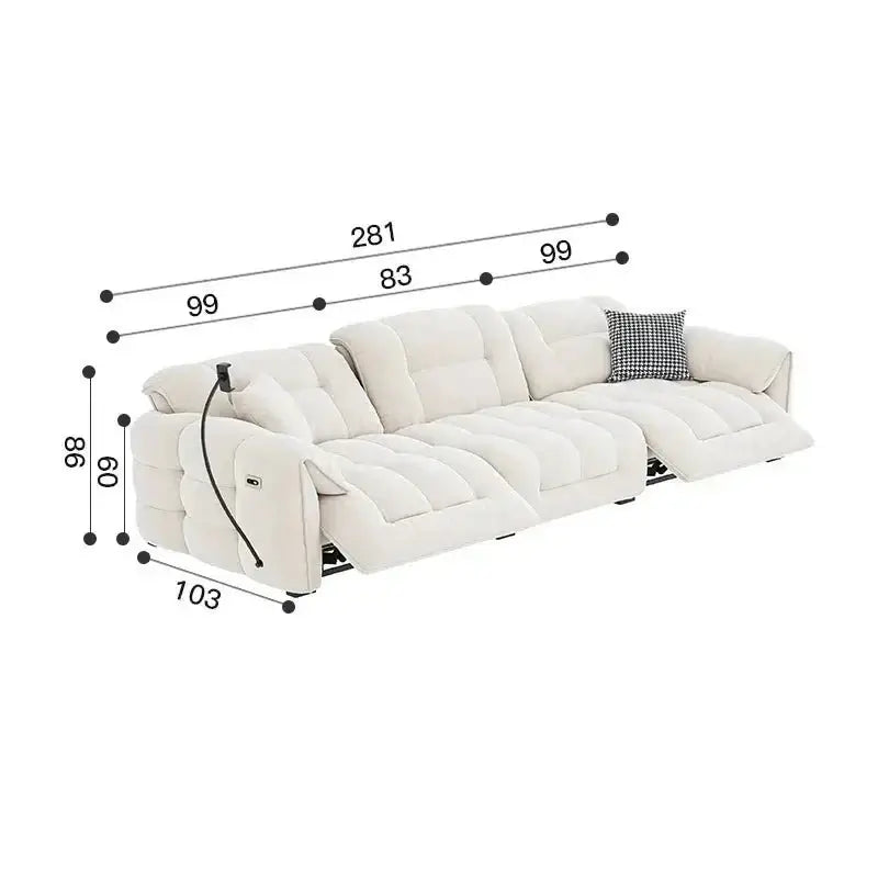 Designer Divano Fancy Electric Sofa Set-MinimalisticDecor.com