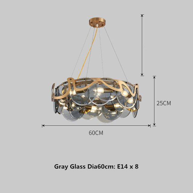 Designer Glass Chandelier: Elevate Your Space-MinimalisticDecor.com