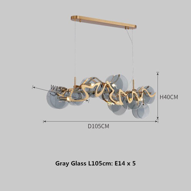 Designer Glass Chandelier: Elevate Your Space-MinimalisticDecor.com