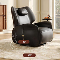 Designer Leather Recliner Chair : Luxury Comfort and Style-MinimalisticDecor.com