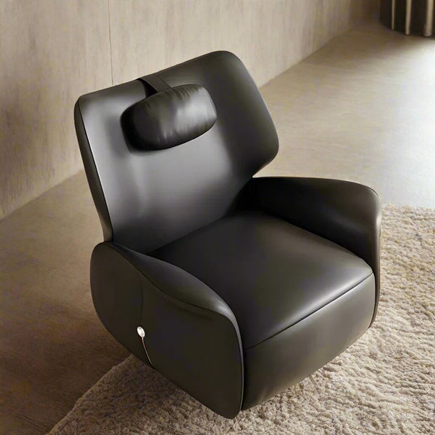 Designer Leather Recliner Chair : Luxury Comfort and Style-MinimalisticDecor.com