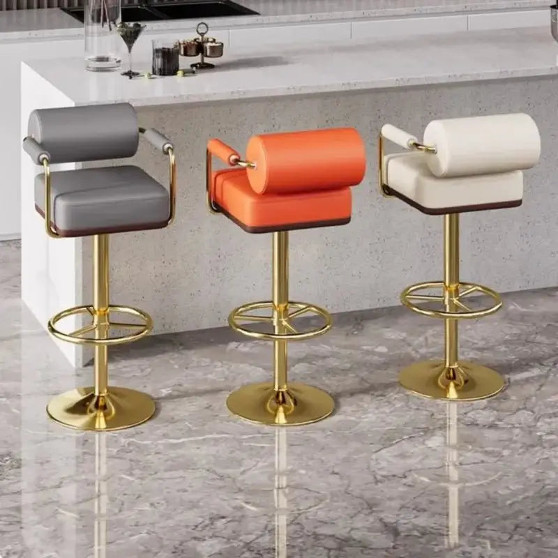 Designer Lift Bar Chair – Adjustable Kitchen Counter Stool-MinimalisticDecor.com