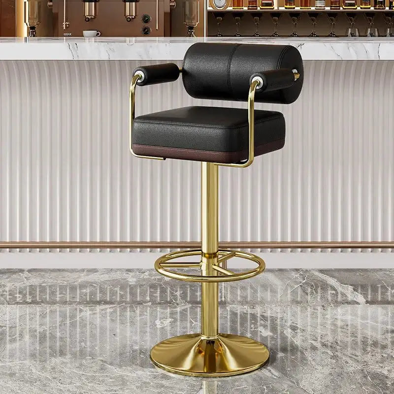 Designer Lift Bar Chair – Adjustable Kitchen Counter Stool-MinimalisticDecor.com