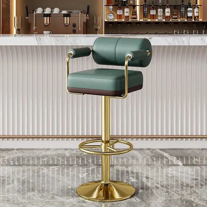 Designer Lift Bar Chair – Adjustable Kitchen Counter Stool-MinimalisticDecor.com