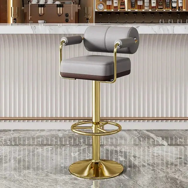 Designer Lift Bar Chair – Adjustable Kitchen Counter Stool-MinimalisticDecor.com