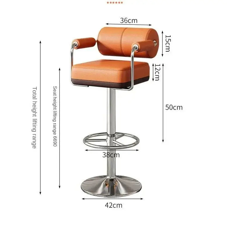 Designer Lift Bar Chair – Adjustable Kitchen Counter Stool-MinimalisticDecor.com