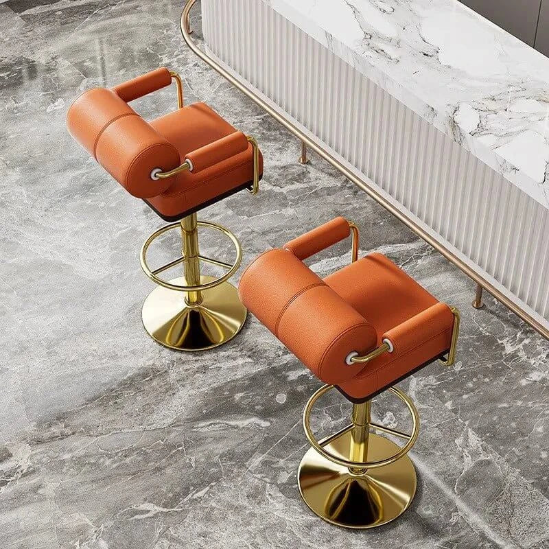 Designer Lift Bar Chair – Adjustable Kitchen Counter Stool-MinimalisticDecor.com