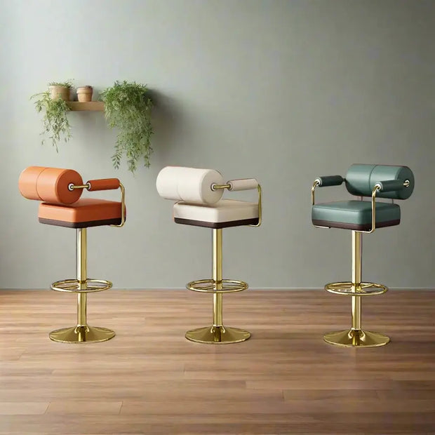 Designer Lift Bar Chair – Adjustable Kitchen Counter Stool-MinimalisticDecor.com