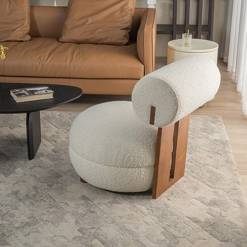 Designer Lounge Chair - Back Support Pillow-MinimalisticDecor.com