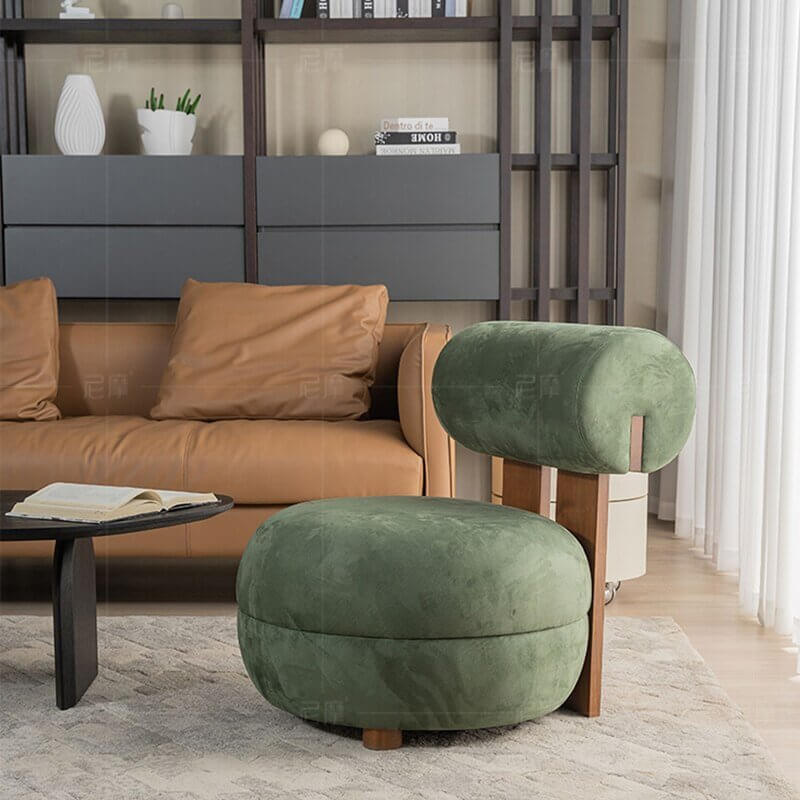 Designer Lounge Chair - Back Support Pillow-MinimalisticDecor.com