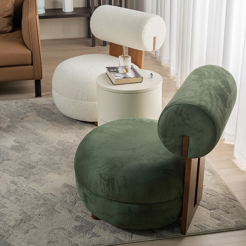 Designer Lounge Chair - Back Support Pillow-MinimalisticDecor.com
