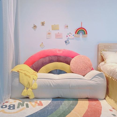 Designer Rainbow Bean Bag Recliner Chair Sofa-MinimalisticDecor.com