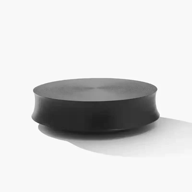 Designer Resin Fiber Wood Electroplated Coffee Table-MinimalisticDecor.com