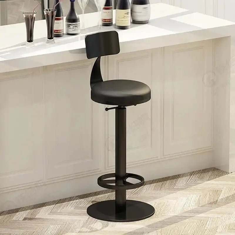Designer Throne Gold Counter Chair Bar Stool-MinimalisticDecor.com