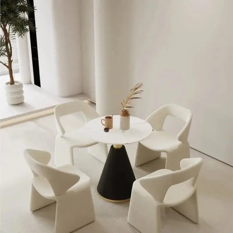 Designer Velvet Dining Chair-MinimalisticDecor.com