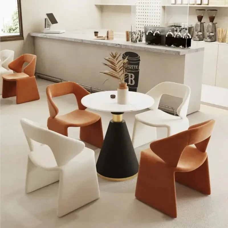 Designer Velvet Dining Chair-MinimalisticDecor.com
