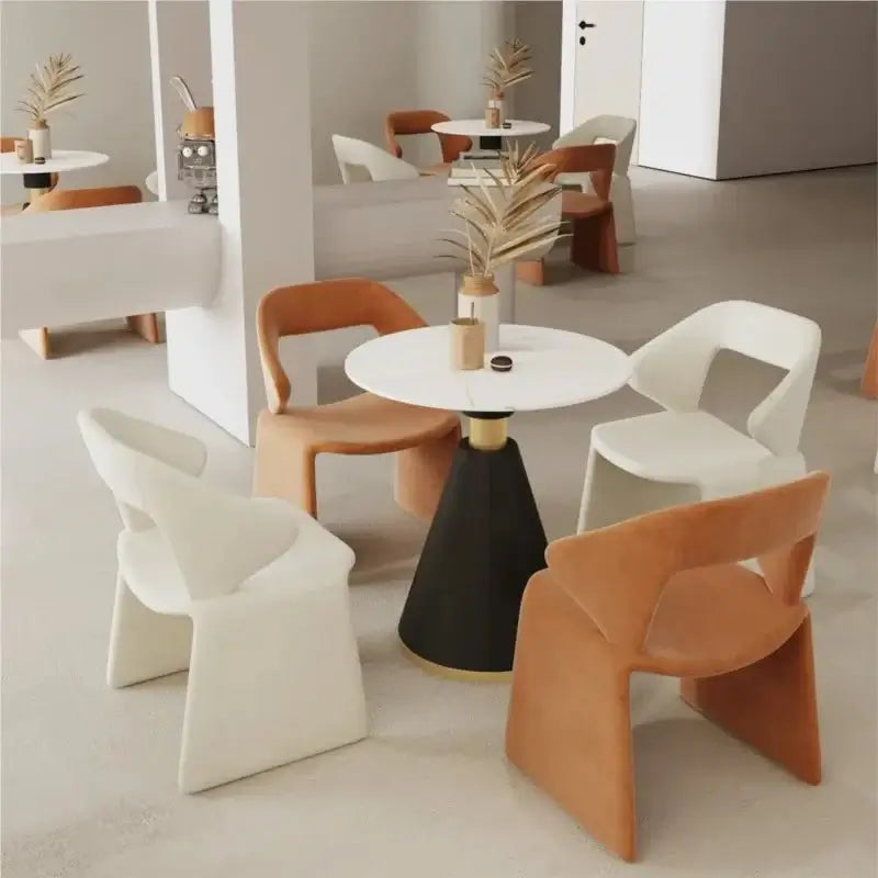 Designer Velvet Dining Chair-MinimalisticDecor.com