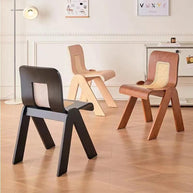 Designer Wabi Retro Rattan Dining Chair-MinimalisticDecor.com