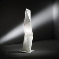 Diamond Floor Lamp – Sculptural Light in Opalflex Plastic-MinimalisticDecor.com