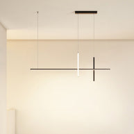 Dining Room Chandelier LED - Minimalist Strip Designer Lamp-MinimalisticDecor.com